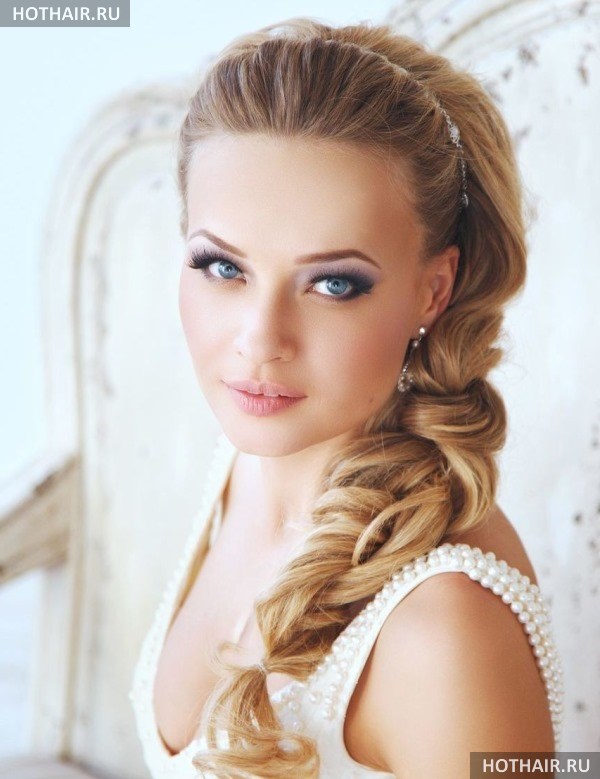 греческая прическа на длинные волосы