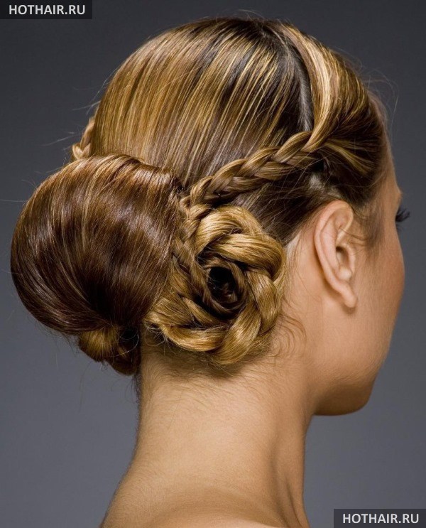греческая прическа на длинные волосы