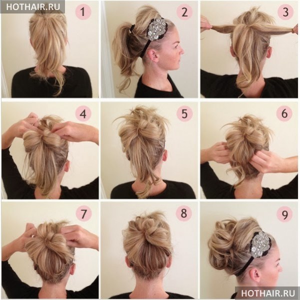 греческая прическа на длинные волосы