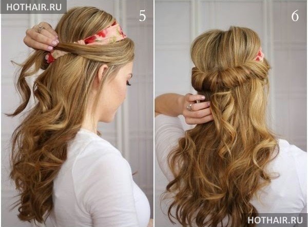 греческая прическа на длинные волосы