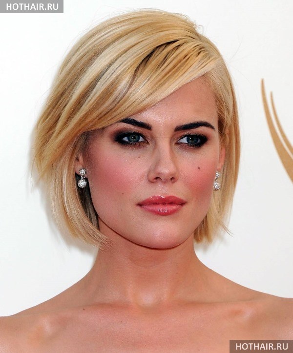стрижки с длинной челкой