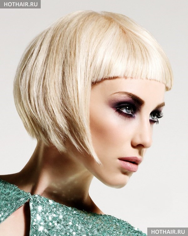 Асимметричная стрижка боб