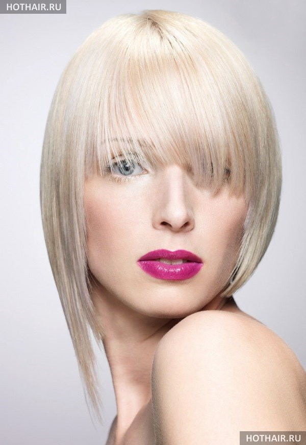 Асимметричная стрижка боб