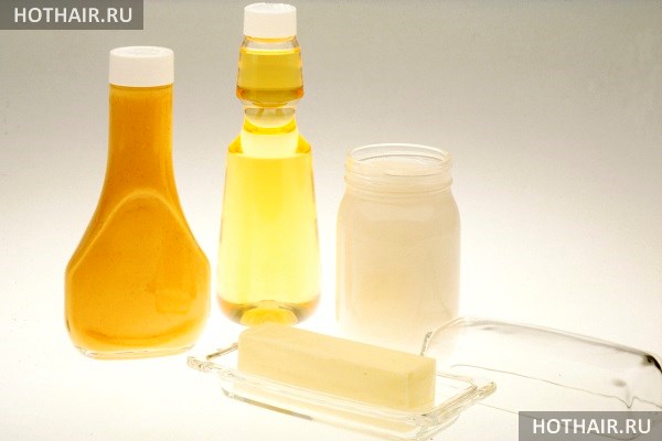 смывка черного цвета с волос