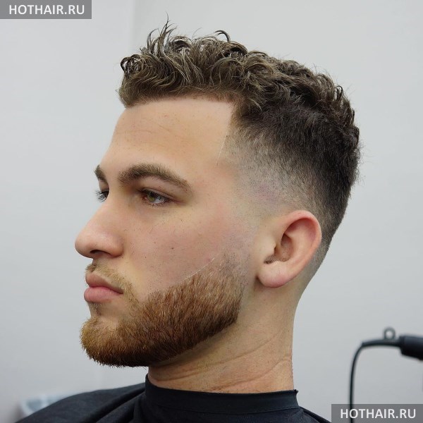 Мужские стрижки. Мужские кудрявые прически
