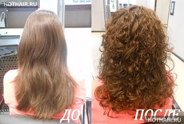 биозавивка на средние волосы