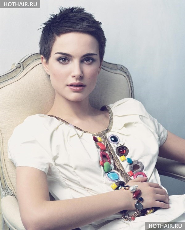 Модные короткие стрижки ежик