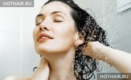 как мыть наращенные волосы