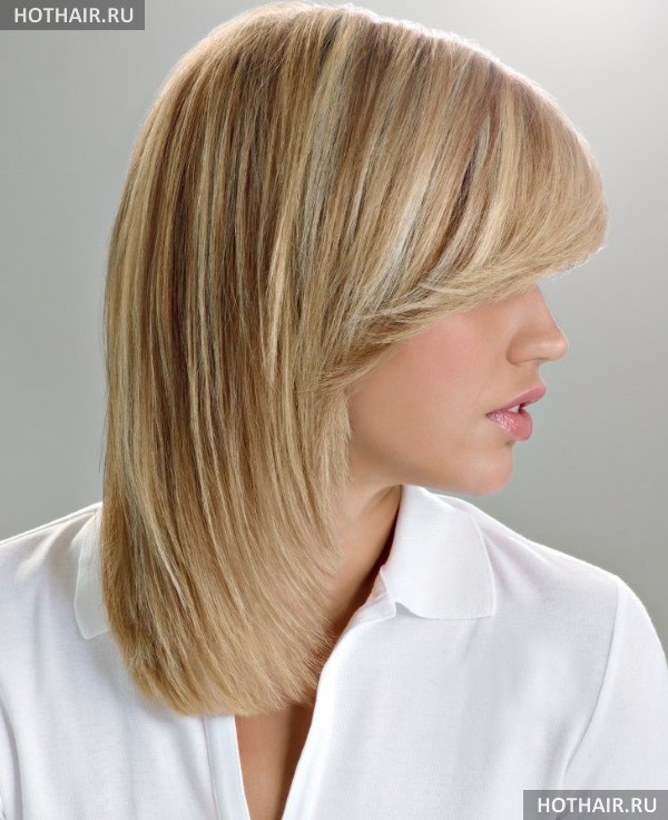 Женские креативные стрижки на средние волосы