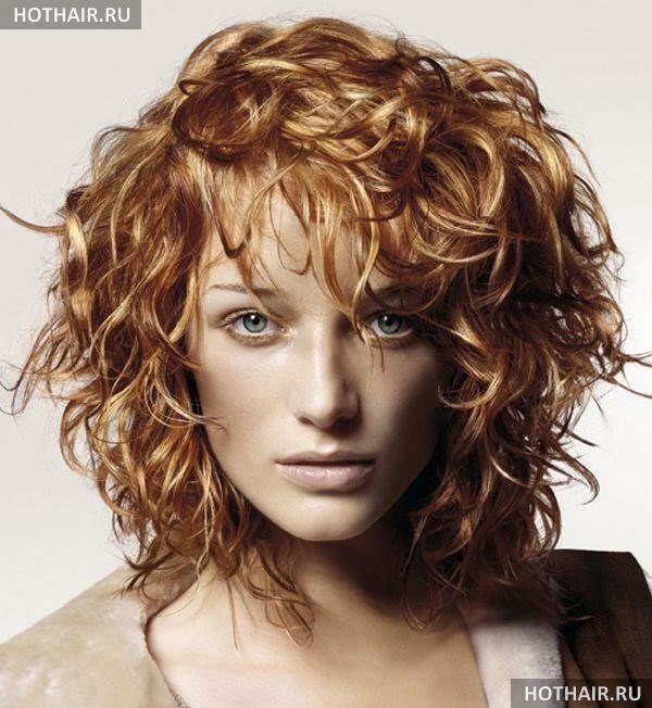 стрижки на кудрявые волосы