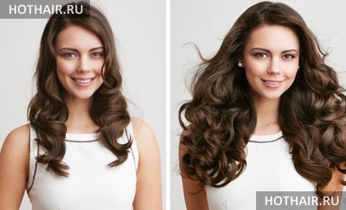 типы прядей для наращивания волос