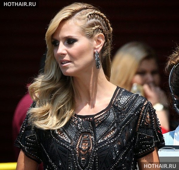 прически с косой на длинные волосы