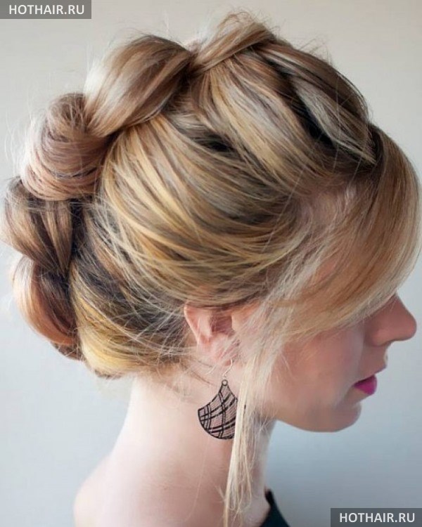 прически с косой на длинные волосы
