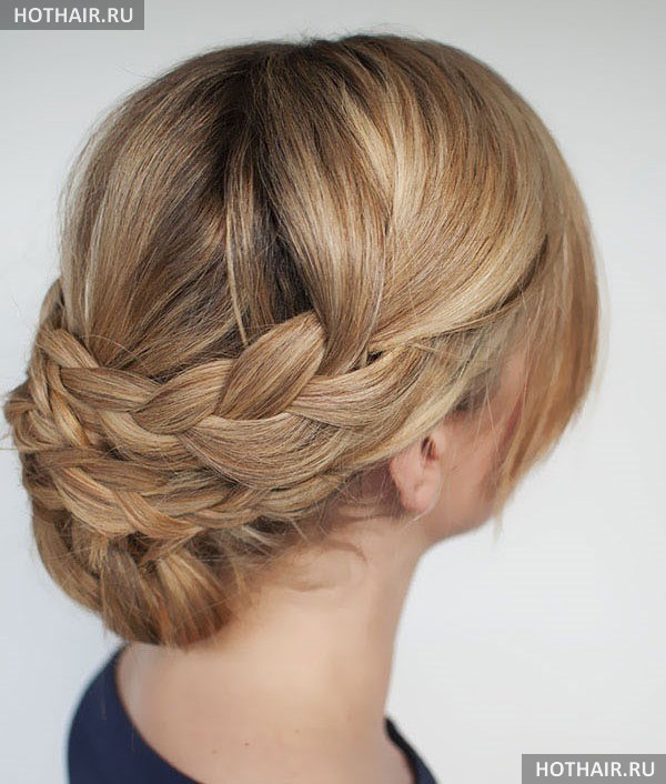 прически с косой на длинные волосы