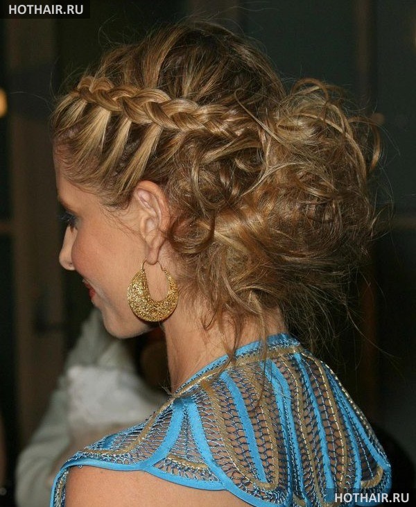 прически с косой на длинные волосы