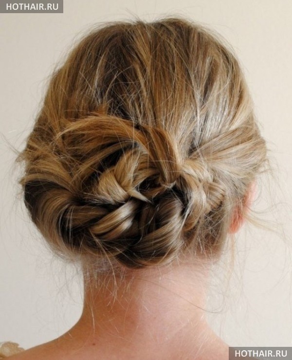 прически с косой на длинные волосы