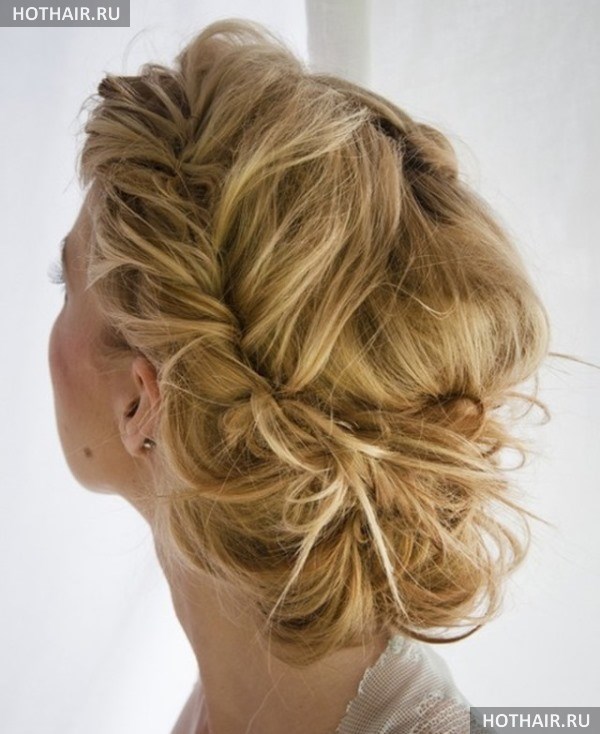 прически с косой на длинные волосы