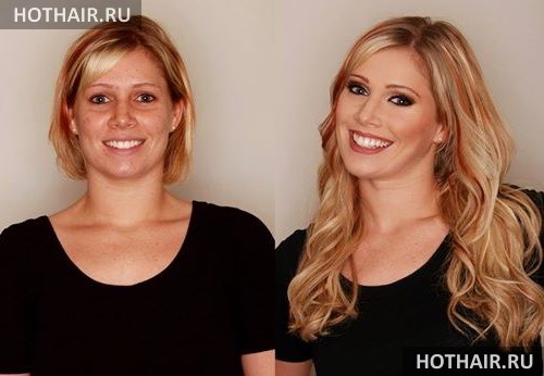 ультразвуковое наращивание волос