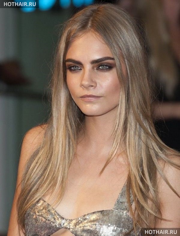 Бежевый цвет волос