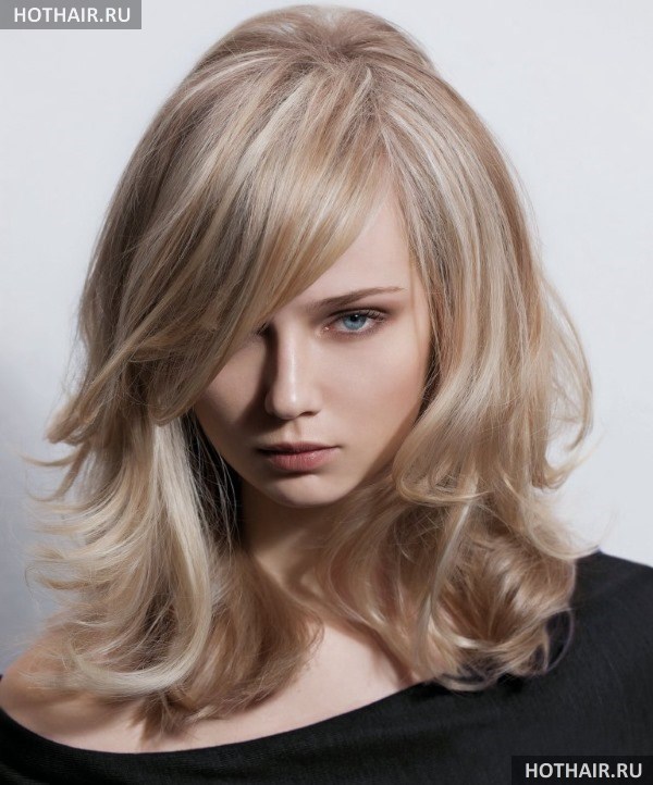 Бежевый цвет волос