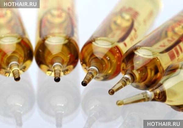 маска для волос с витамином В6