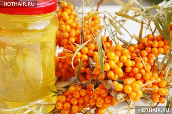 облепиховое масло для кончиков волос