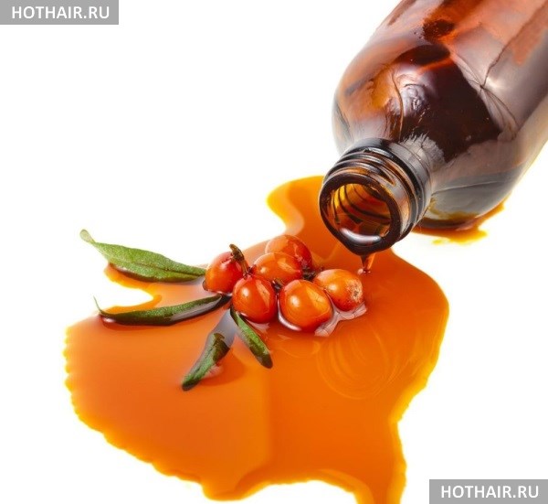 облепиховое масло для кончиков волос