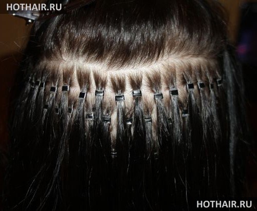 Как наращивают волосы в корее