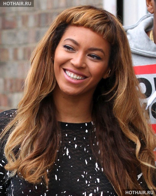 челки для длинных волос