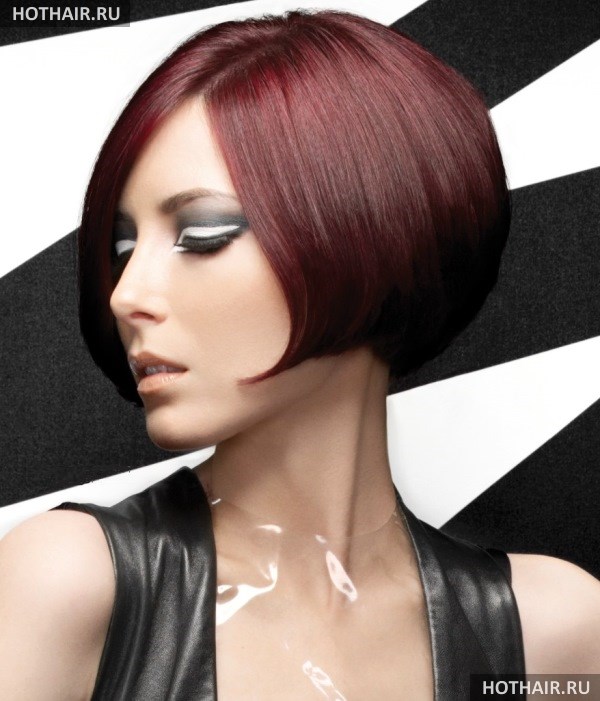 женские стрижки без челки