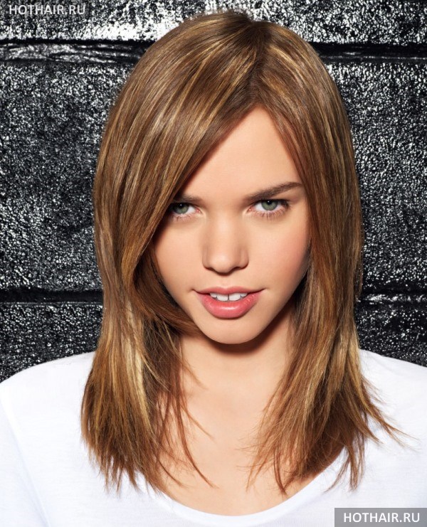 женские стрижки без челки