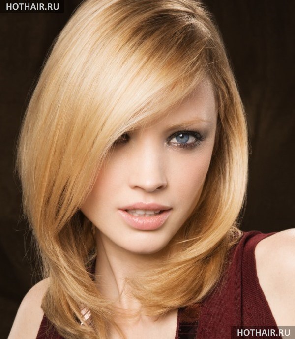 женские стрижки без челки