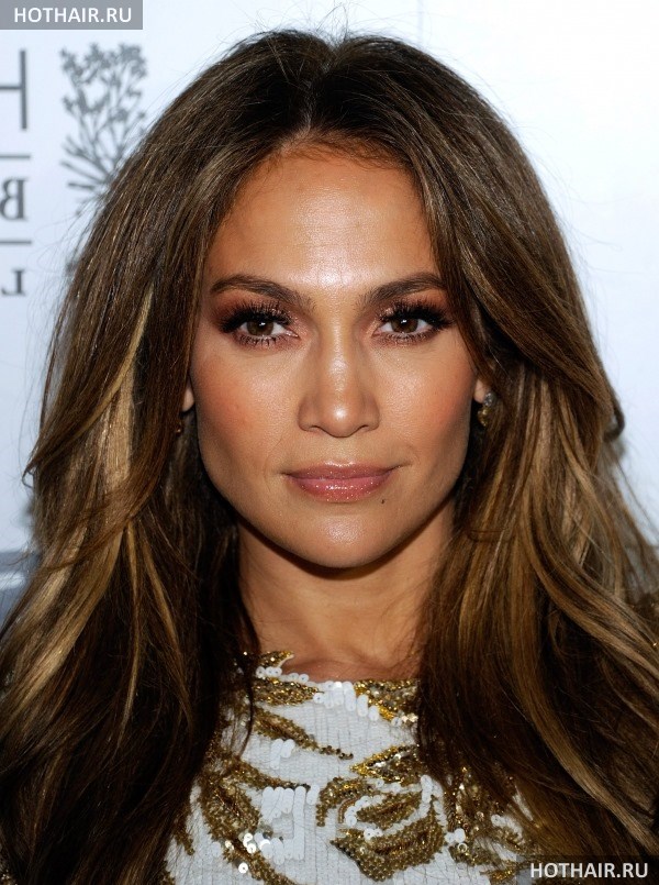 калифорнийское мелирование на темных волосах