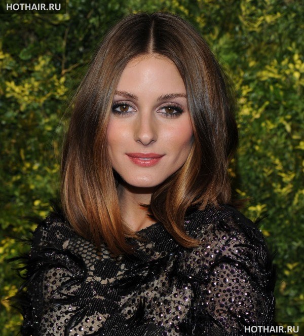 калифорнийское мелирование на темных волосах