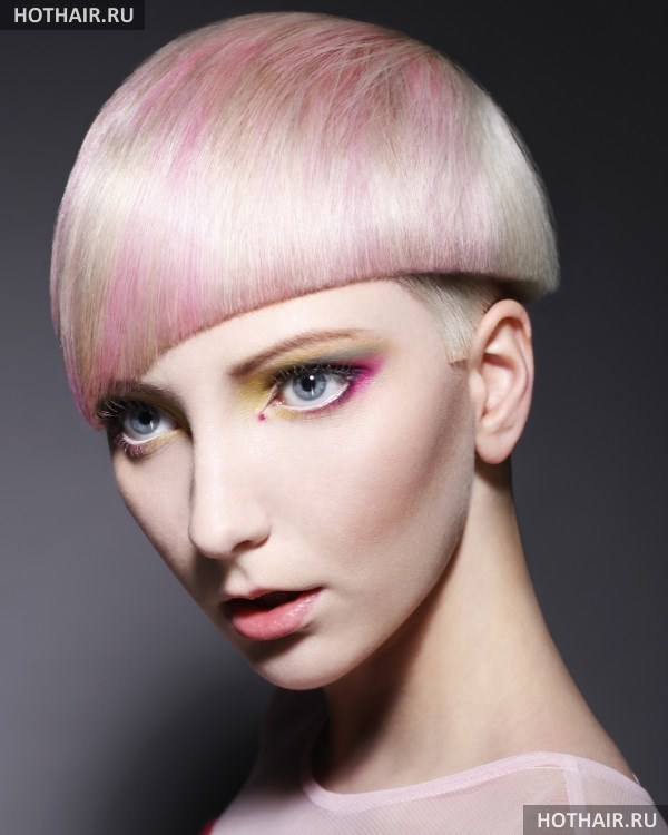 Виды асимметричных челок