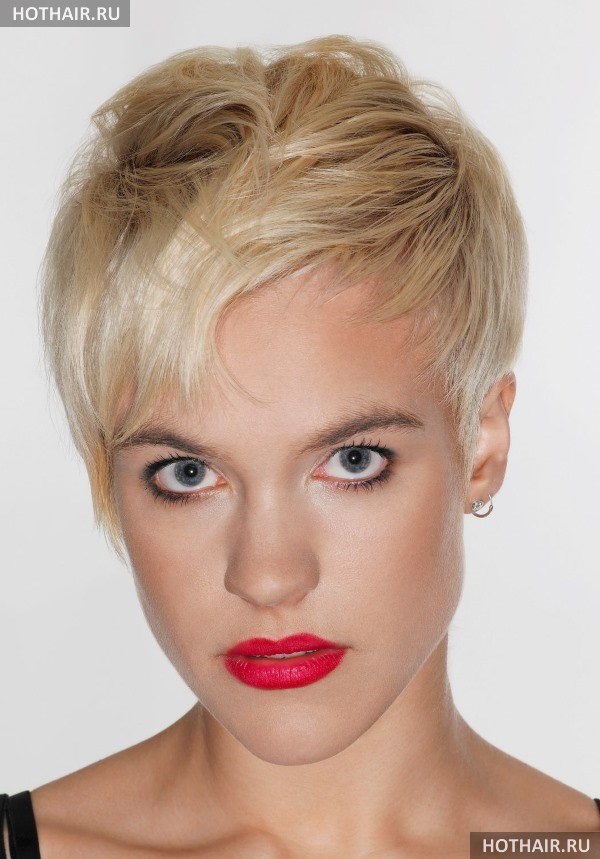 Виды асимметричных челок