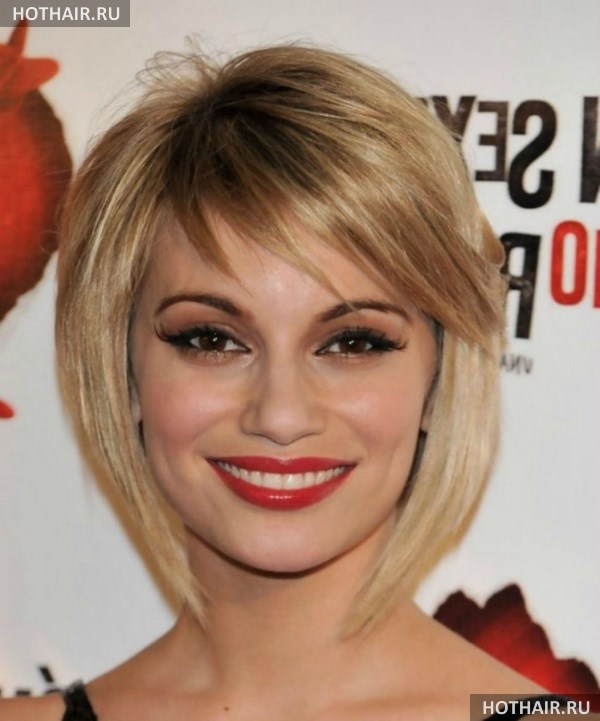 Виды асимметричных челок