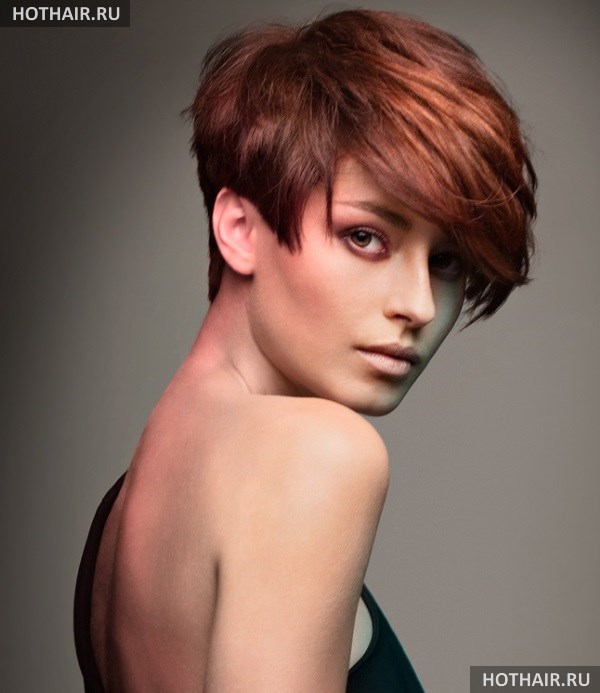 Виды асимметричных челок