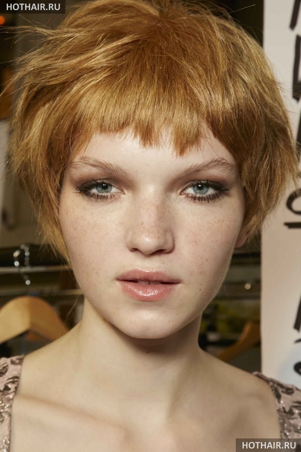Виды асимметричных челок