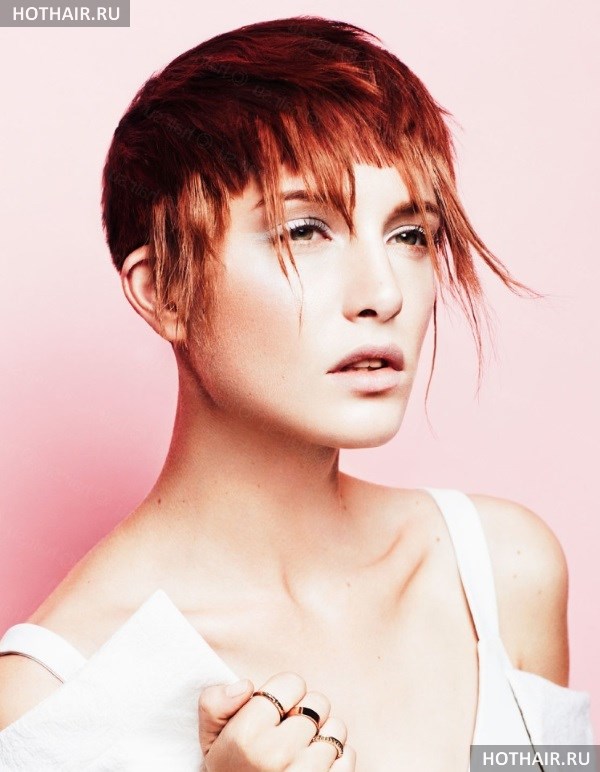 Виды асимметричных челок