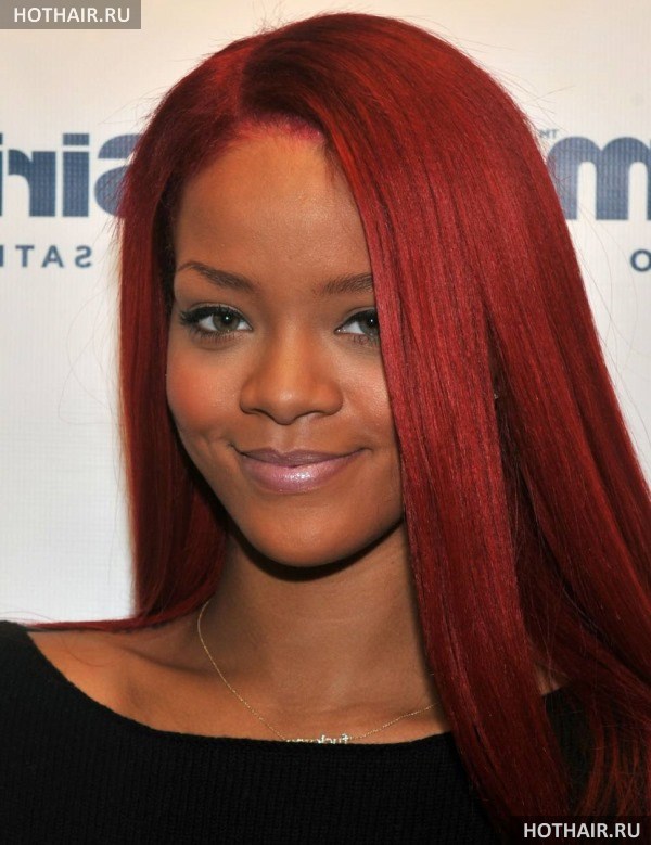 оттенки рыжего цвета волос