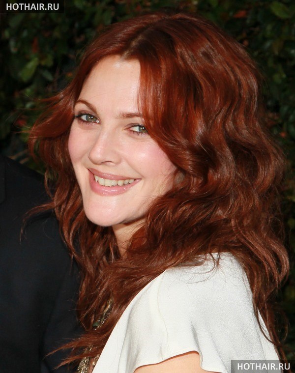 оттенки рыжего цвета волос