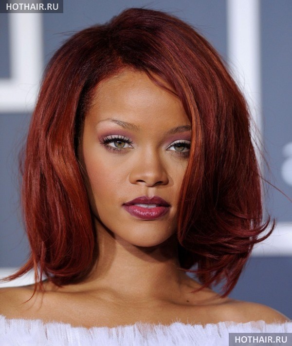 оттенки рыжего цвета волос
