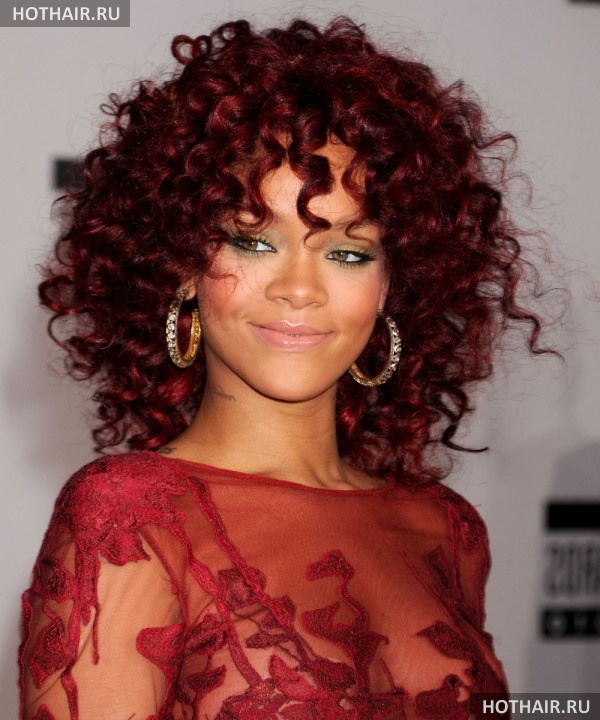 оттенки рыжего цвета волос