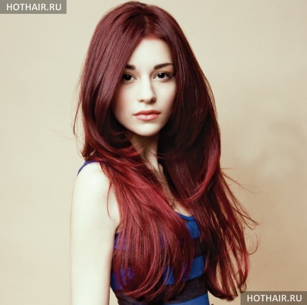 В какой цвет покрасить волосы брюнетке с карими глазами?