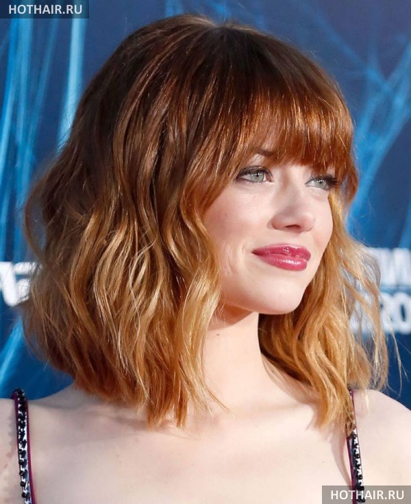 стрижка волос боб