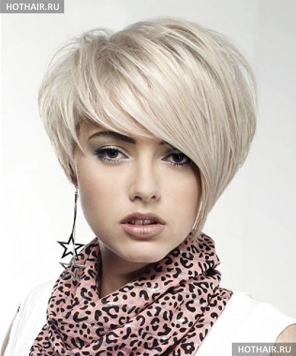 стрижка волос боб