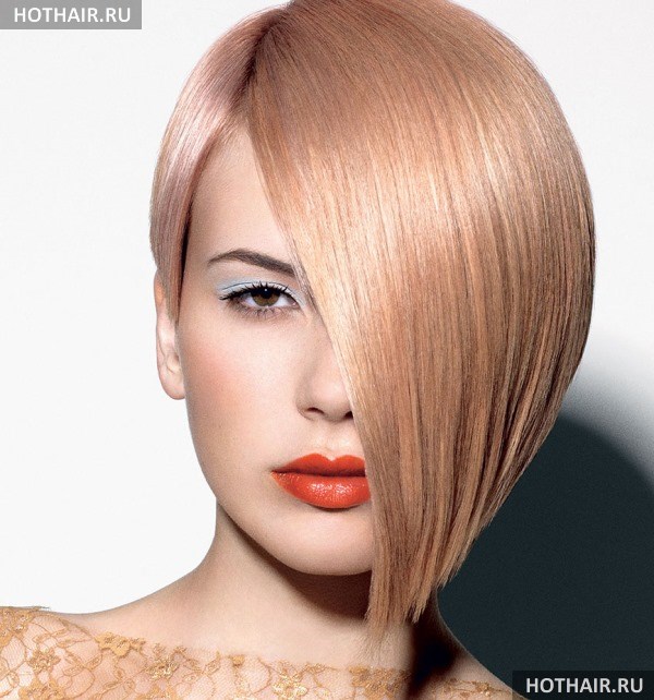 стрижка волос боб