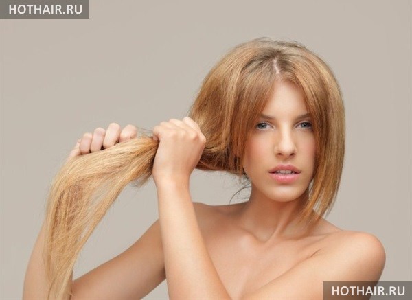 масло для сухих кончиков волос