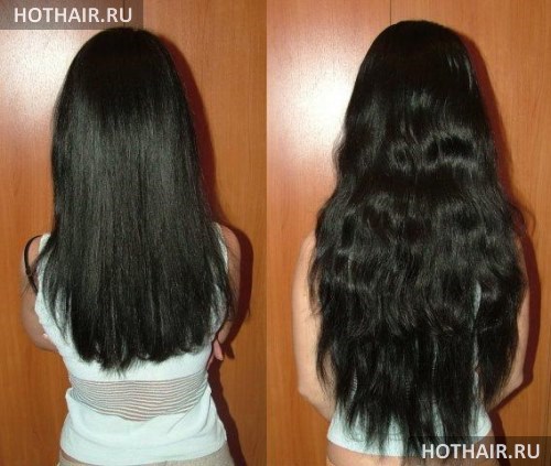 типы прядей для наращивания волос